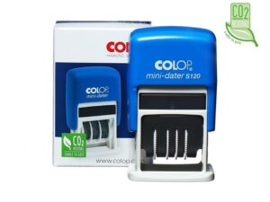 Датер-мини автоматический COLOP S 120 SD, сокращенная дата, высота шрифта 3.8 мм