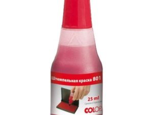 Штемпельная краска COLOP, 25 мл, красная